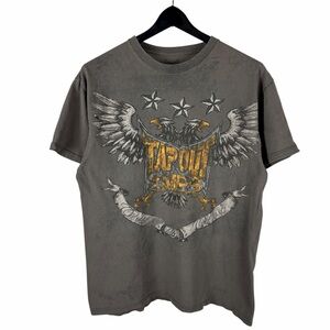 Mens Y2K Tapout MPS Double Eagle Grunge Punk Style Graphic Shirt Size L